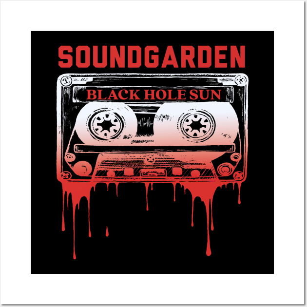 Soundgarden / Tape Music Wall Art by Perinemezo